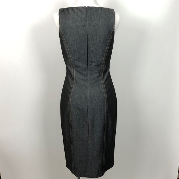 Cache Contour Sheath Bodycon Dress denim - Picture 2 of 7